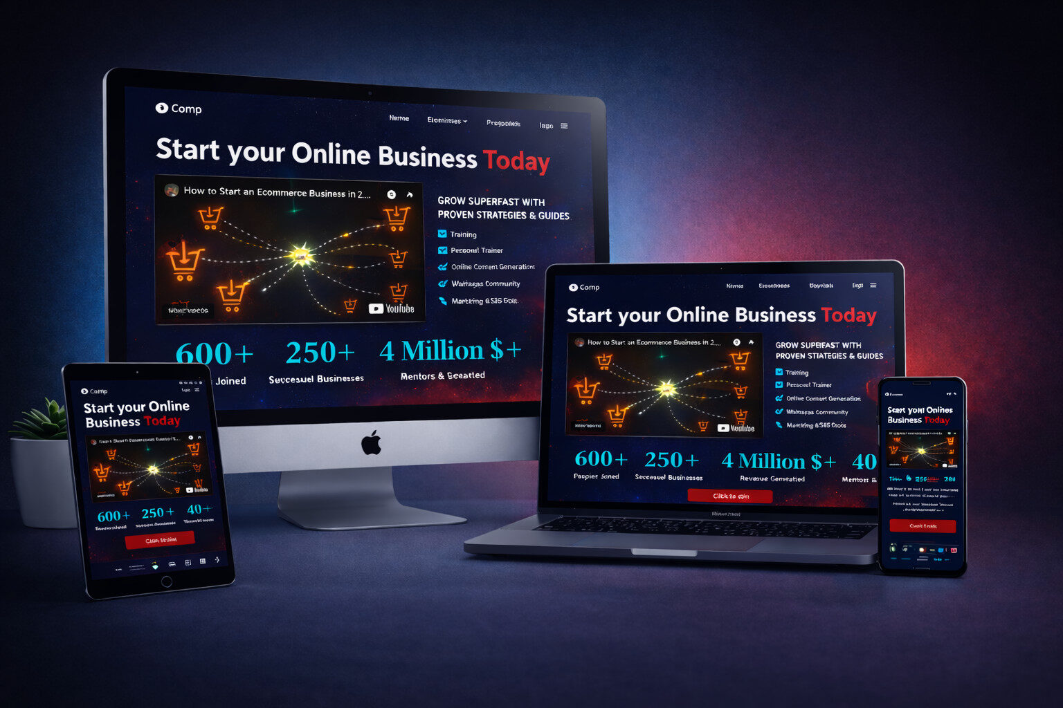 Affiliate Marketing Landing Page